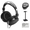 Audio-Technica ATH-R30x Open-Back Reference Headphones with Full-Sized Hard Headphone Case