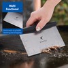 Rivexy Griddle Scraper Stainless Steel – Grill Scraper for Griddle,