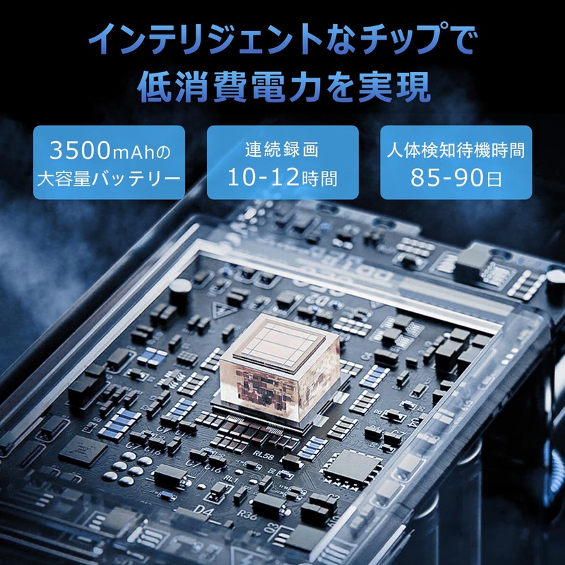 Latest Bluetooth Connection, Dual Camera, Small Camera, Security Camera, 3,500
