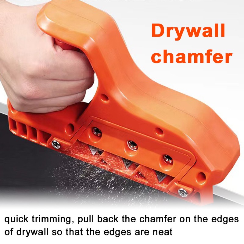 ABS Plasterboard Chamfering Planer Wood Edges Trimming Tool Tilt Angle
