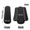 Black Universal Shoulder Strap Pads Replacement Shoulder Pad Air Cushion