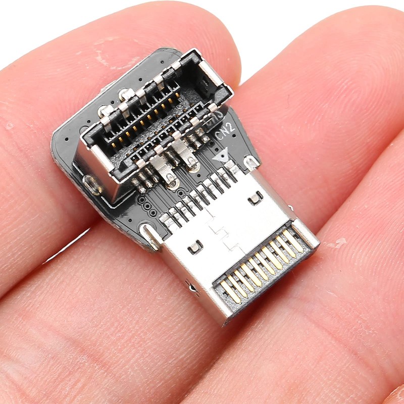 USB 3.1 Front Panel Internal Connector Type E 90 Degree