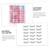 Ipetboom 20pairs Faux Strip Lashes Multi Handmade Eyelashes Natural Look