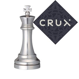 Cast Chess Piece Puzzle - Includes Crux Puzzles Sticker (King)