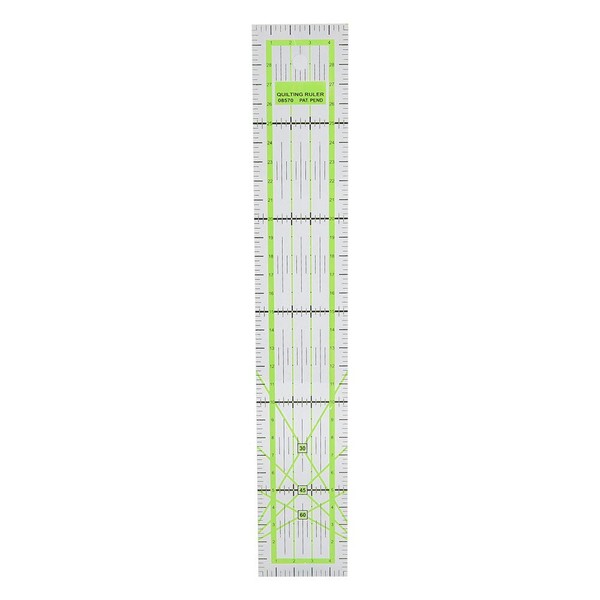 Haosie 5x30cm Quilting Ruler, Acrylic Quilter Ruler High Transparent Tailor