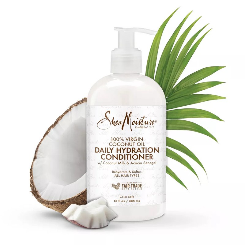 Shea Moisture 100% 버진 코코넛 오일 데일리 하이드레이션 컨디셔너 Shea