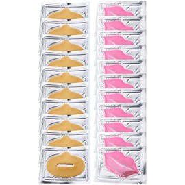 Mascarilla Labial de Colágeno 20 Piezas Exfoliación Delicada, para Labios