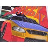 Checkered Flag Race Car 16 3-Ply Happy Birthday Luncheon Napkins