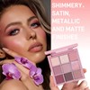 Pink Eyeshadow Palette & 9 Shades Eyeshadow Palette with Highly
