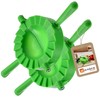 KADAX Dumpling Maker, Red/Green Mould for Dumpling and Ravioli, Pierogi