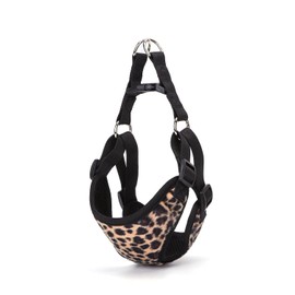 Strick-Hundegeschirr mit Weste vorne, Komfortables und verstellbares Design, ideal für Spaziergänge und Kontrolle beim Training.