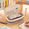 MESVIER Estuche para Lápices de Gran Capacidad, Lapicera Expandible con