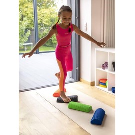 Sensory Half Roller 30 cm Pilates Yoga Toy Balance Trainer Blue