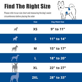 Male Belly Bands Dogs Diapers(4 Pack), Washable Reusable High Absorbing Boy Doggy Wraps Panties Doggie Puppy Pooping Potty Training Incontinence Marking Pañal para Perro Black Blue Gray Grey Middle