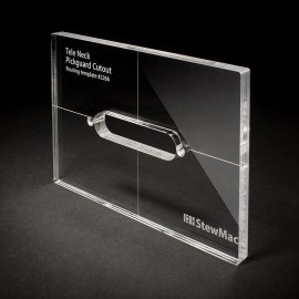 StewMac Pickup Routing Template for Tele Guitar, for Pickguard Rout, Neck Pickup