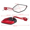 espejos para scooter 50cc - Motorcycle Rearview Mirrors, 1 Pair
