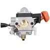 Carburetor Aluminum Improved Engine Efficiency Reliable for 0615 FS89 FS89R