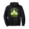 Cute Amphibian Animal Lover Froggy Women Girls Frog Pullover Hoodie