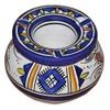 Ceramic Ashtrays Hand Made Moroccan smokeless Ceramic Medium Vivid Colors