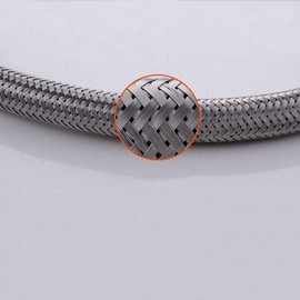 Weirun 1/2" x 1/2" BSP Extra Long 1500mm Kitchen Bathroom Basin Monobloc Mixer Tap Replacement Connector Flexi Water Supply Hose Pipes Tail,2 PCS