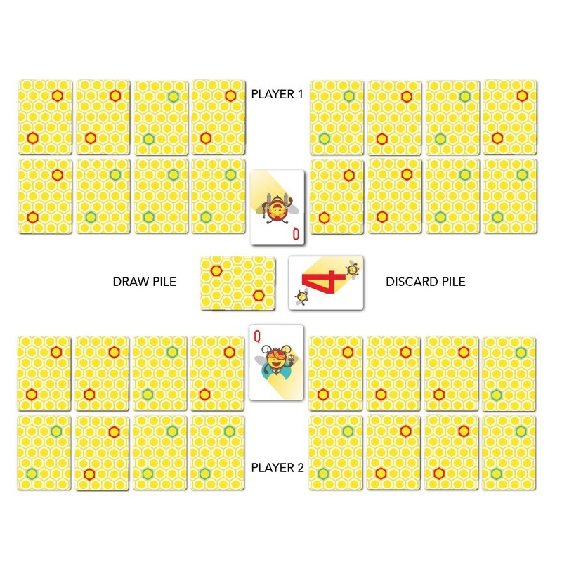 Haywire Group Card Game Beekeeper, Multicolor