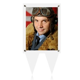 Tikitup 5x7 Waterproof Picture Frame for Grave, Cemetery Decorations for Grave, 1PC Vertical Clear Acrylic Outdoor Weatherproof Memorial Cemetery Picture Frame,Funeral Gifts (1 pc, Clear)