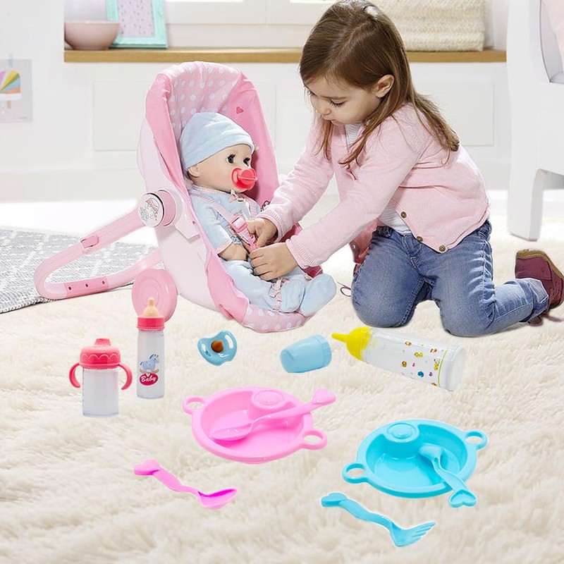 Baby Doll Accessories Magic Bottle Set Magic Disappearing Milk Juice