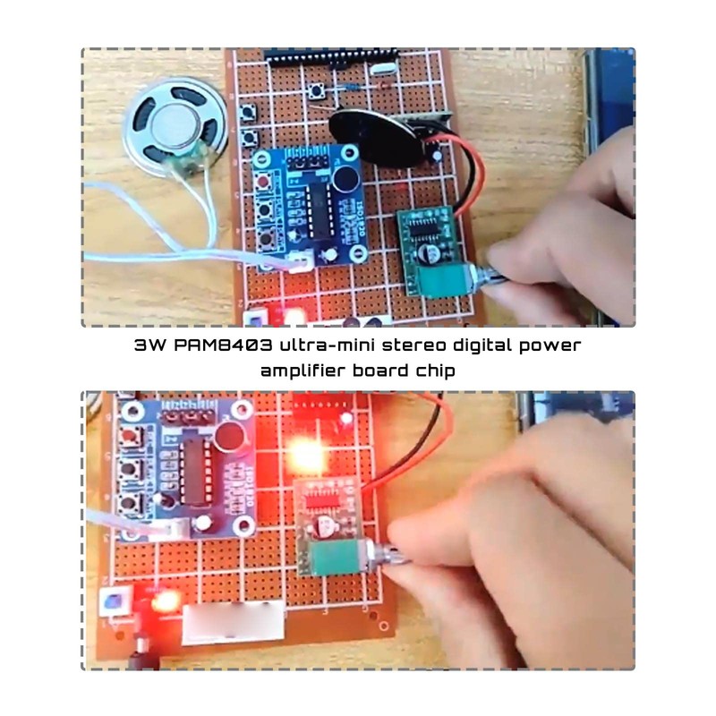 Create idea 5PCS PAM8403 Super Mini Digital Amplifier Boards 2