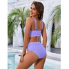 BMJL Bikini Sets for Women High Waisted Swim Suits Shell