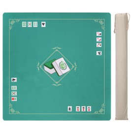 Mahjong Mat, Non-Slip Mahjong Mat for Table, Superior Noise Reduction Mahjong Mat, Perfect Mahjong Accessories, 31.5 x 31.5 in