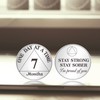 AtSKnSK 7 Months Sobriety Coin 1-12 Months Sobriety Coin AA
