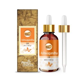 Crysalis Ashwagandha Pure Essential Oil (Withania somnifera) Steam Distilled Essential Oil 50ml