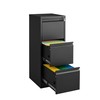 Hipicute 3 Drawer File Cabinet with Lock, Vertical File Organizer
