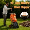 PROYAMA 15 - Amp Electric Wood Chipper, Corded Shredder with