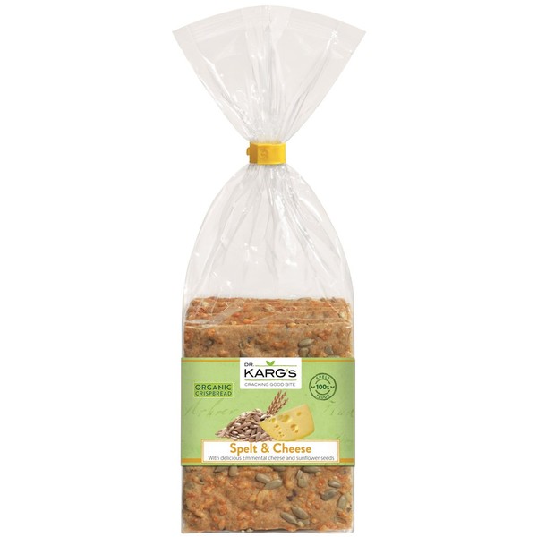Dr Karg Spelt with Emmental Cheese Crispbread 200 g (Pack