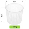 AlcoFermBrew 10 x Cheese Moulds 8 x 8 cm -