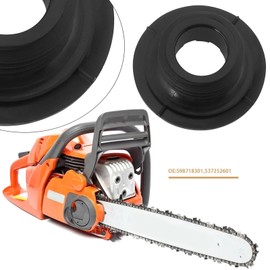 ECSiNG 2 Pieces Chainsaw Worm Gear Oil Pinion 598718301 Replacement Part 537252601 Compatible with Husqvarna 455 Rancher 460 Rancher