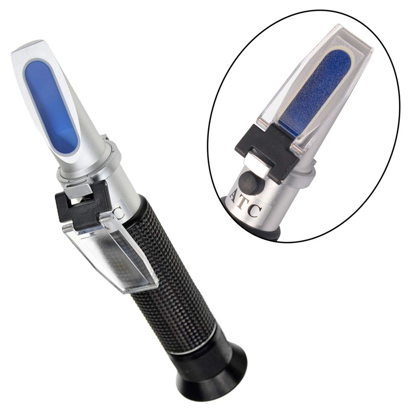 Premium Salinity Refractometer with Automatic Temperature Compensation for Saltwater, Aquarium,