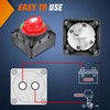 Nilight 600A High Current Battery Switch 12V 24V 48V ON