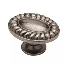Liberty PBF095Y-AP  1 1/2" Coastal Rope Cabinet Drawer Knob Knob Antique Pewter