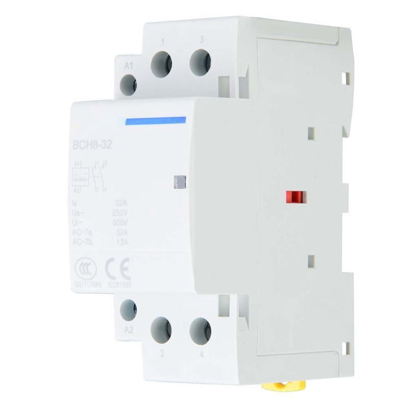 2P 32A Low Power Consumption Household DIN Rail AC Contactor