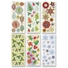 Folia 1312 – 3D Effekt Sticker 6 Blatt Christmas Set