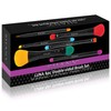 SHANY 6 Piece Double Sided Travel Brush Set with Pouch