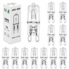 BROTOU G9 40W Halogen Bulbs, 230V 500LM 2800K Warm White
