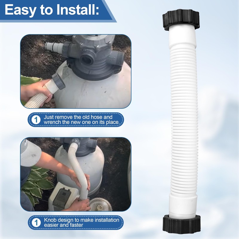11535 Pool Sand Filter Pump Hose for Intex Sand Filter,