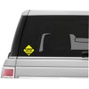 Vinyl Junkie Graphics Warning Student Driver Sticker/Decal