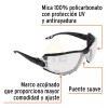 Expert LEDE-TX Clear Anti-Fog Lenses w/Foam Frame & Strap