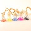 VIMVIP Crystal Perfume Bottles Empty Rose Glass Bottle Refillable Perfume