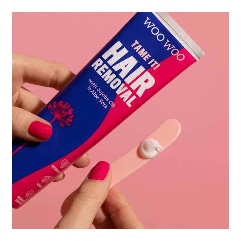WooWoo Tame It! Vegan In-Shower Hair Removal Cream, 100 ml.