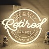 Vveikea Retired Neon Sign 2025 Officially Retired Led Sign Dimmable